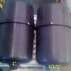 Carbon Pot 1 inch & 1 half inch - 2213012 & 2213014